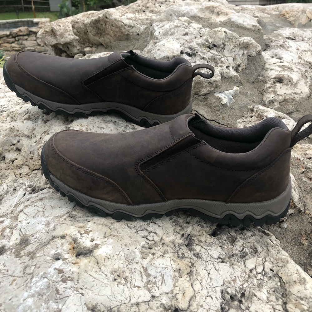 Men’s “Oiled Leather Wild Boar Mocs” Casual Shoe